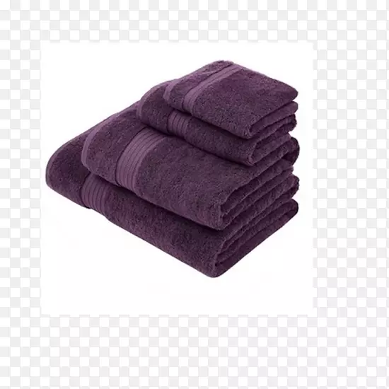 毛巾纺织品紫色紫丁香毛巾