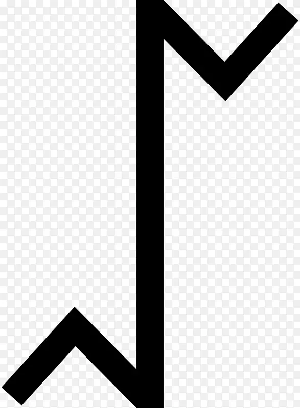 黑白徽标-火字母