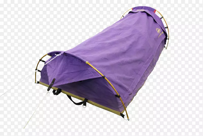 露营紫色帐篷