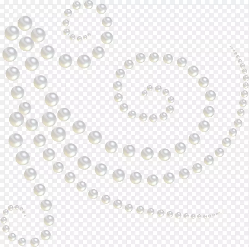 半色调螺旋圆-珍珠