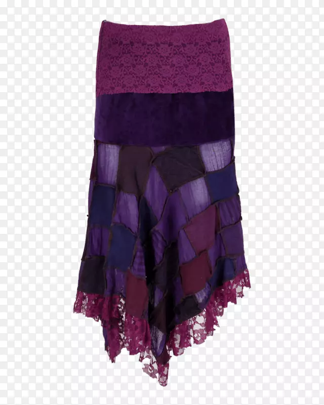 紫丁香紫红色紫罗兰裙-天鹅绒