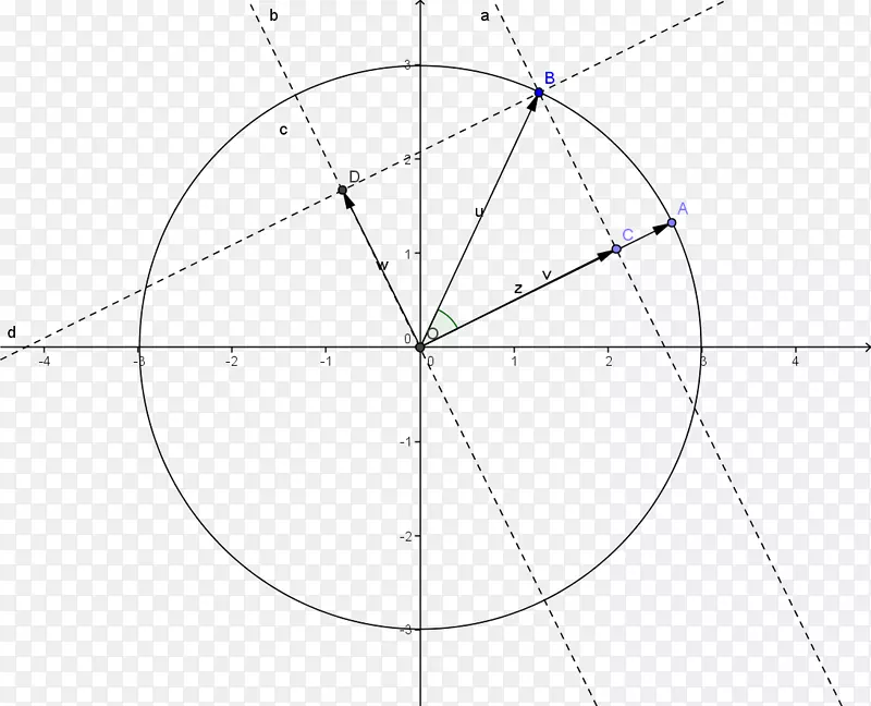 圆线三角形点几何形状