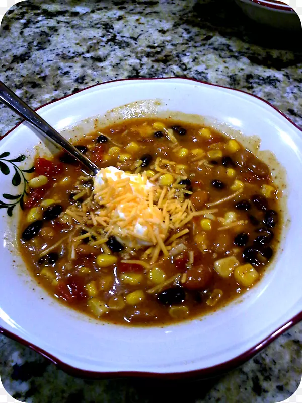 塔科汤素食料理泡泡豆