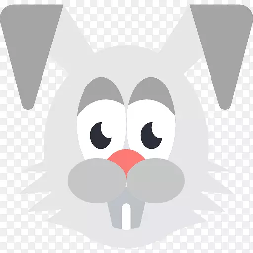 小白兔卡通剪贴画-复活节兔子