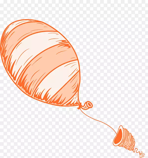 气球插画剪贴画-苏斯博士