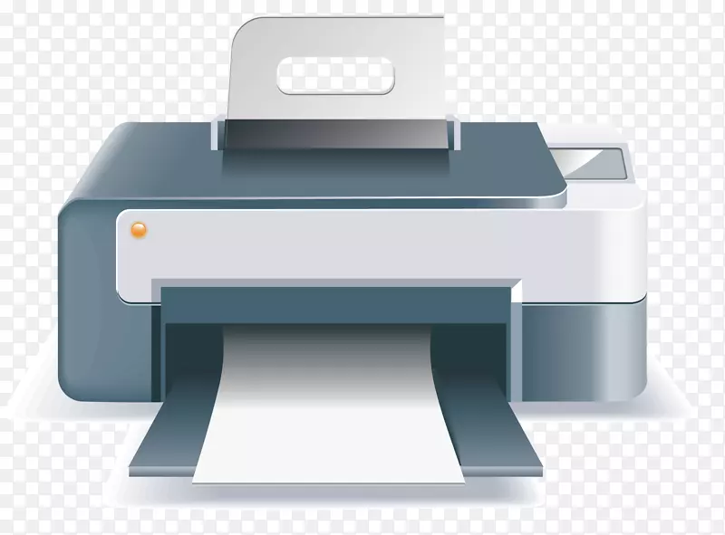 打印机办公用品电脑图标复印机打印机