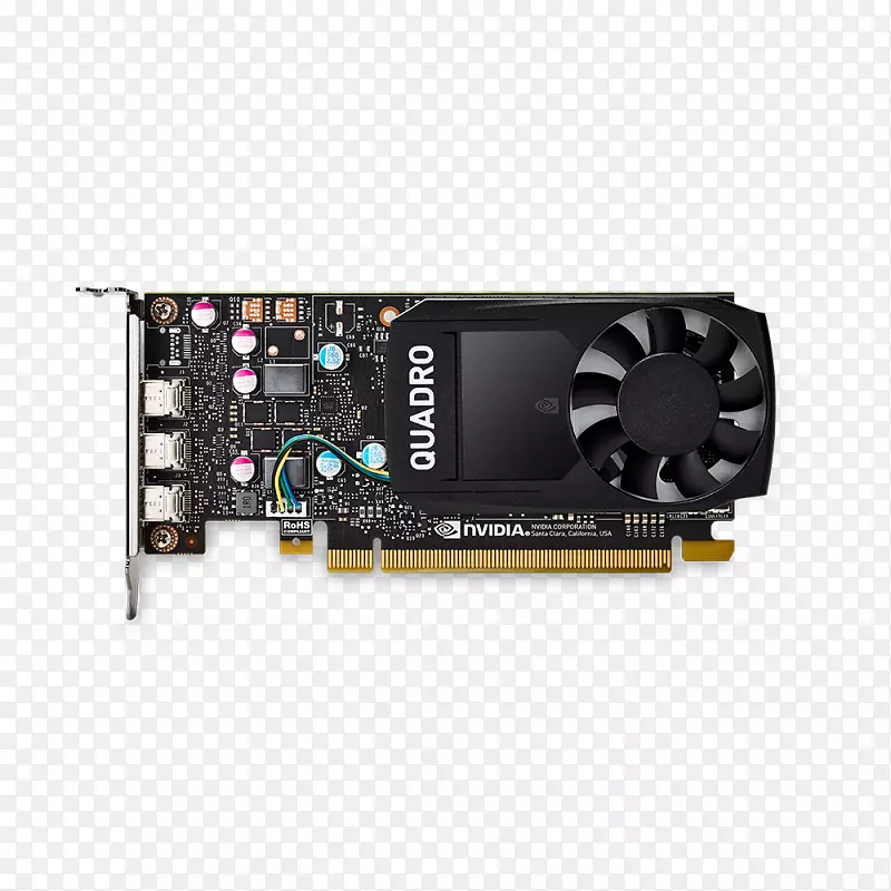 显卡和视频适配器Nvidia Quadro PNY技术GDDR 5 SDRAM图形处理单元-NVIDIA