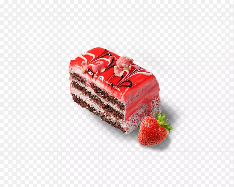 小四黑森林雪糕普立米托草莓蛋糕