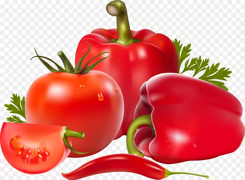 蔬菜铃椒番茄食品甜菜根-番茄