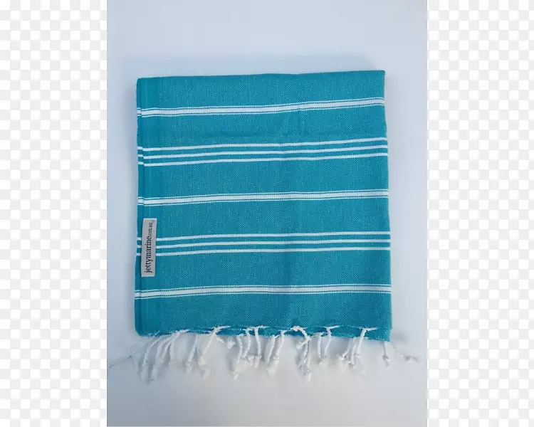 绿松石浴巾，电动蓝色沙滩浴巾