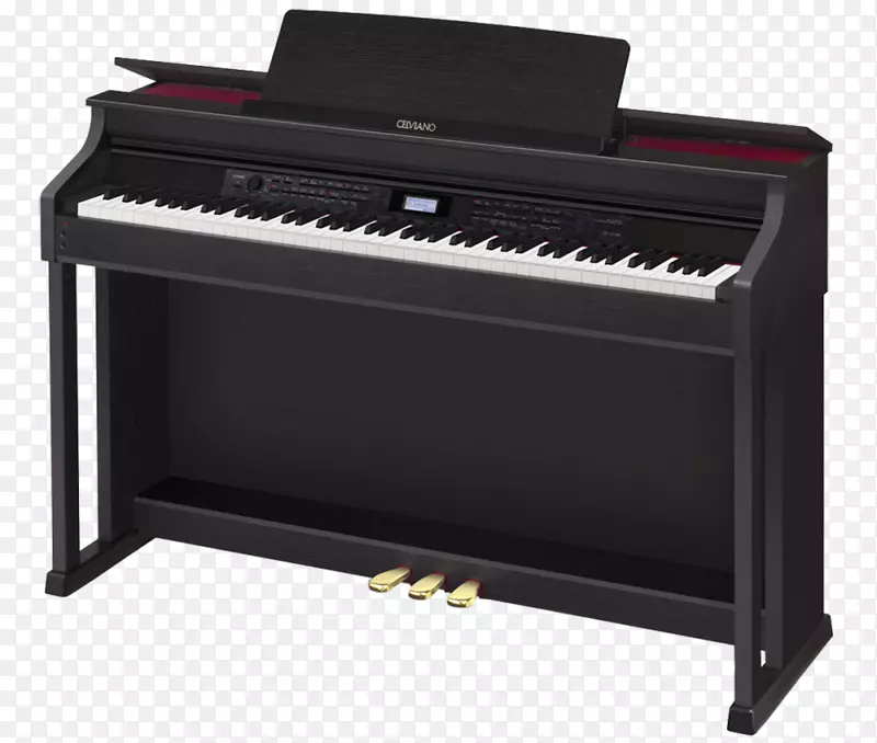 数字钢琴键盘卡西欧动作-钢琴