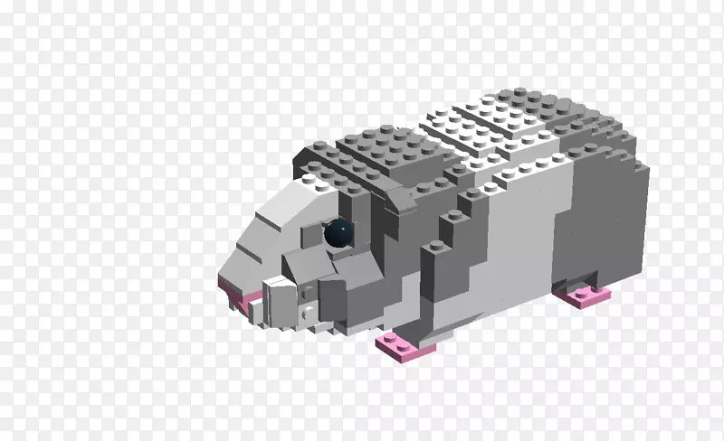 乐高创意豚鼠乐高数码设计师动物-豚鼠