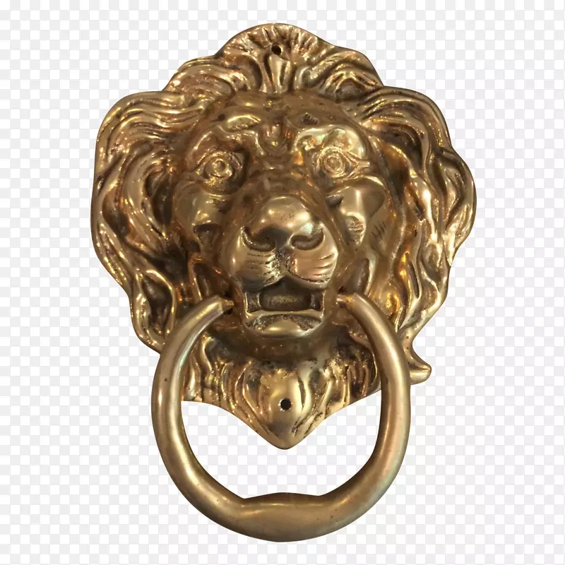 狮子铜门环金属狮子头