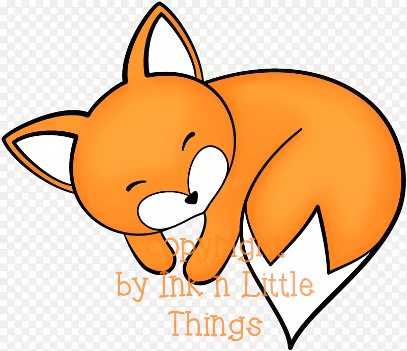 电脑图标狐狸小东西剪辑艺术-狐狸