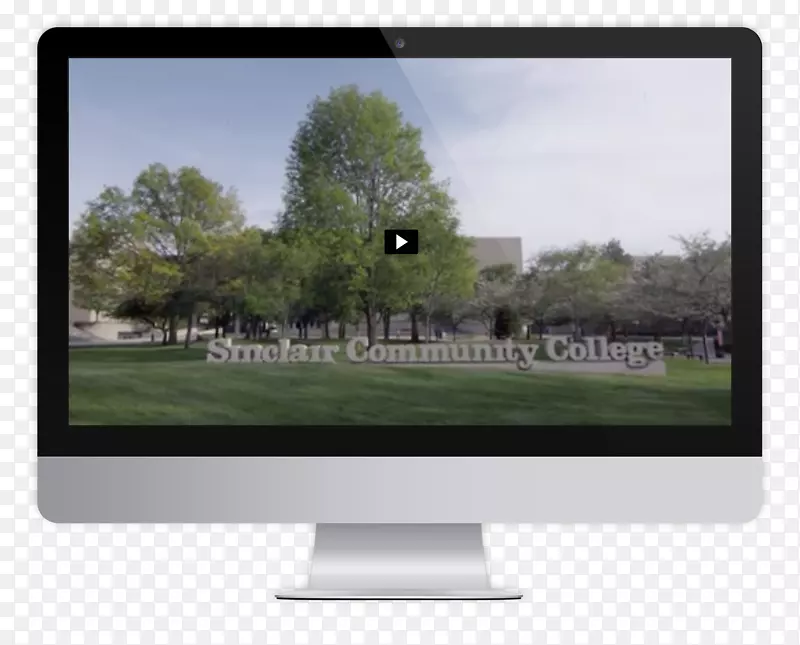 计算机显示器显示设备视频多媒体屏幕截图-学院