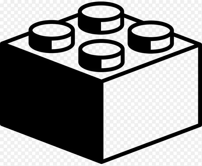 计算机图标-建筑结构立方体-积木