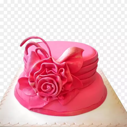 生日蛋糕玉米饼-粉红蛋糕