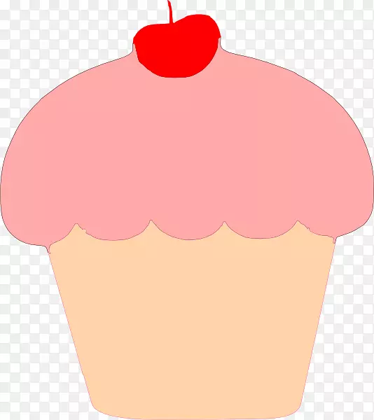 蛋糕糖霜巧克力蛋糕生日蛋糕剪贴画-粉红蛋糕