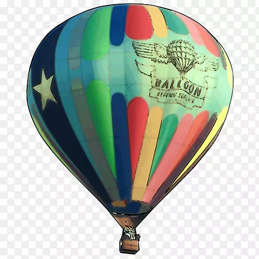 热气球狗Amazon.com夹艺术浮动