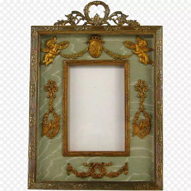 画框帝国风格的镜子或画框复古