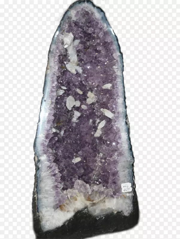 矿物紫水晶紫宝石紫水晶