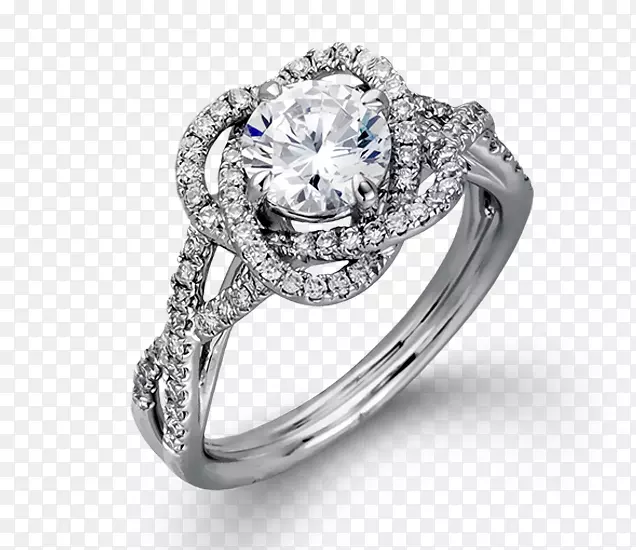 珠宝结婚戒指订婚戒指宝石订婚戒指