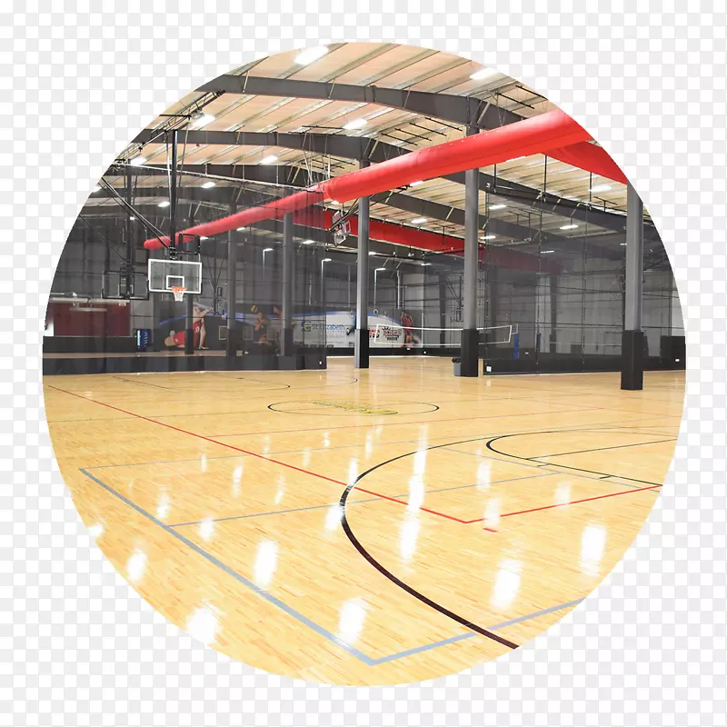 城乡体育及健康俱乐部团体运动室内足球场-篮球场
