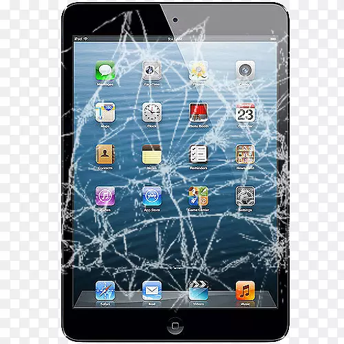 ipad迷你2 ipad空气手提电脑苹果ipod碎玻璃