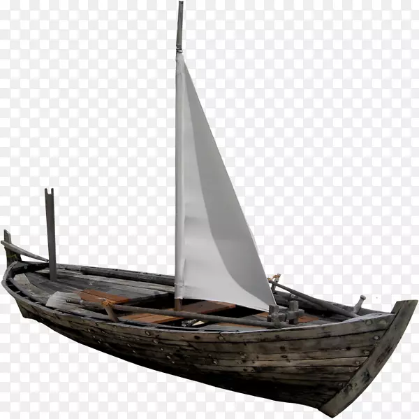 船帆夹艺术帆船