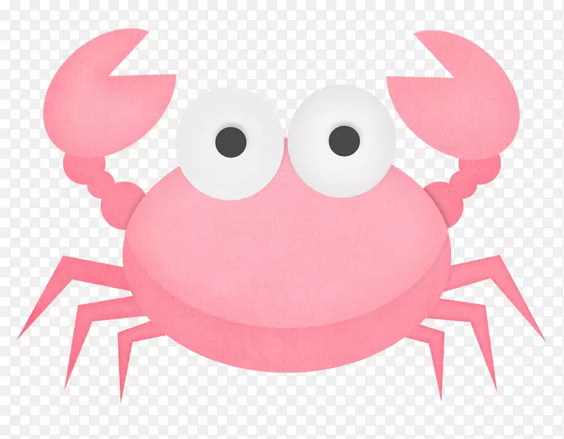 螃蟹自由剪贴画-海底