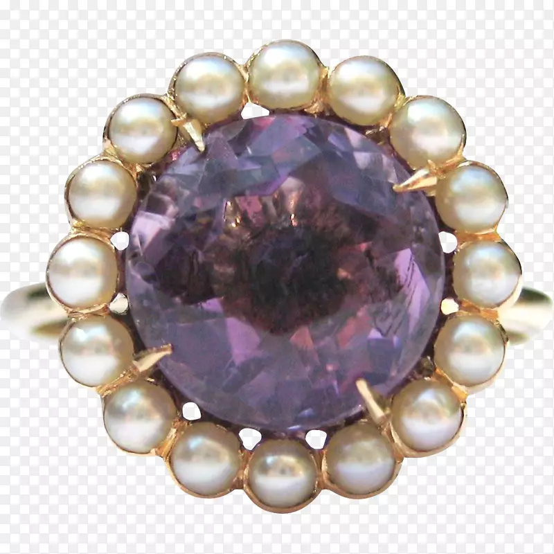 珠宝紫水晶珍珠宝石紫水晶