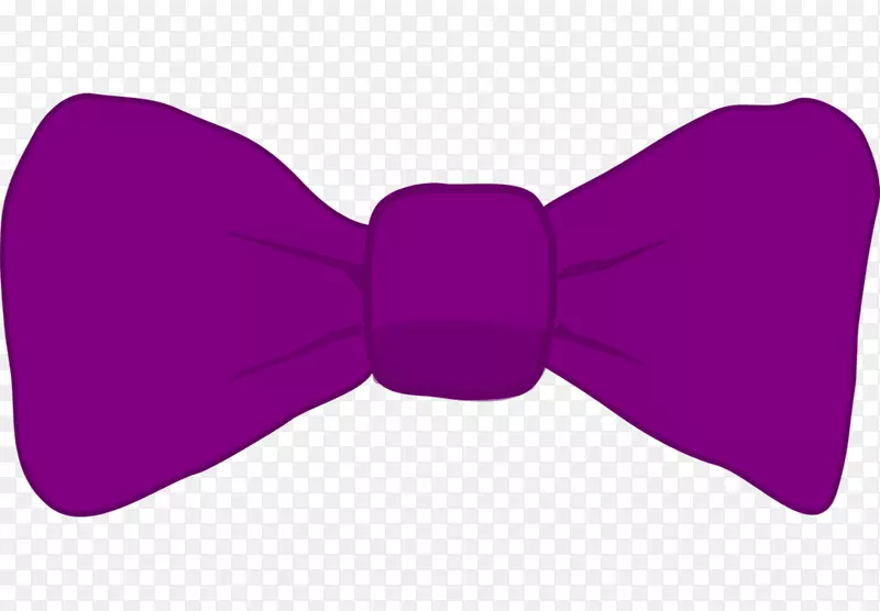 领结领带紫色剪贴画.领结