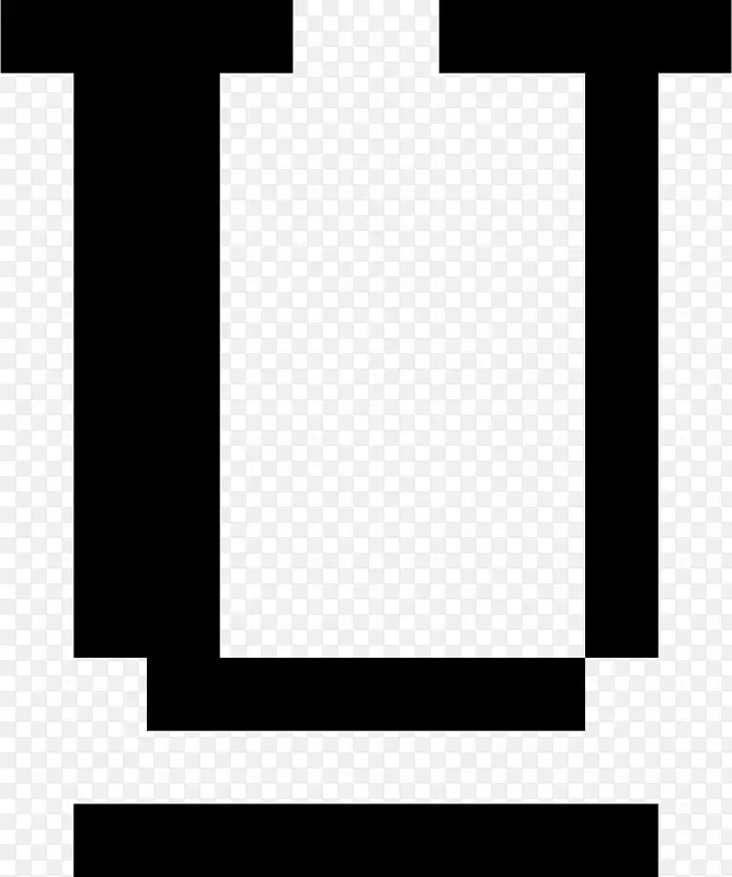 黑白摄影标志-下划线