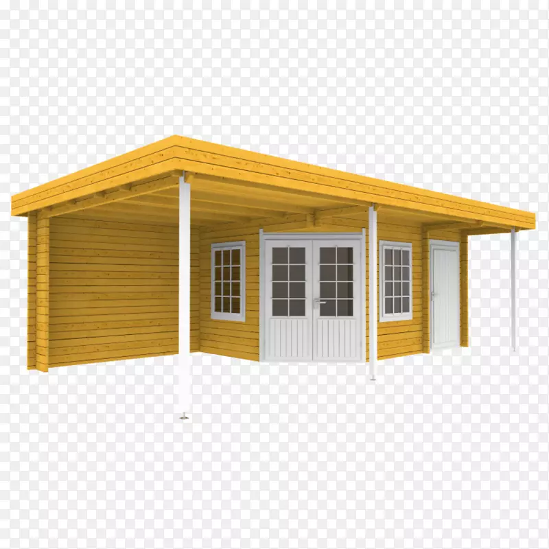 小木屋，别墅，阳台，屋顶