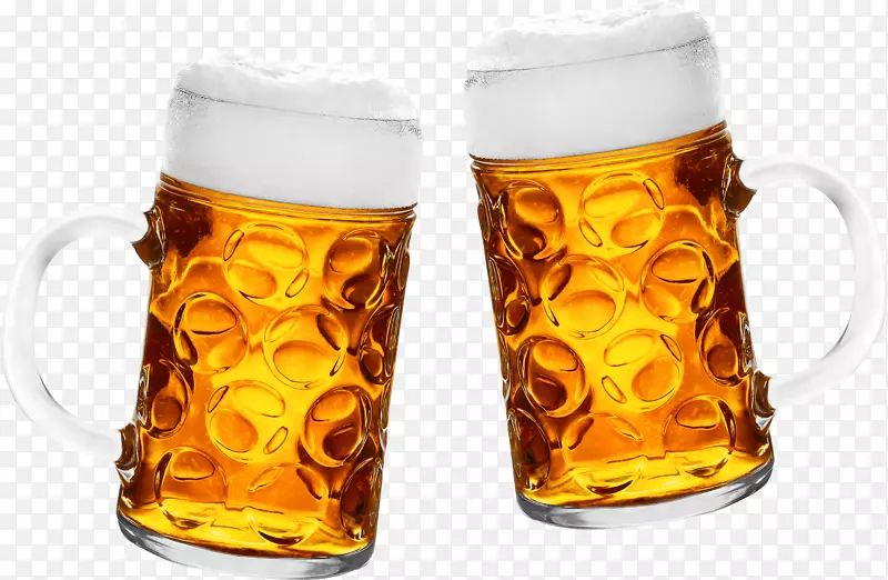 啤酒杯朝日啤酒厂啤酒Stein剪贴画-啤酒