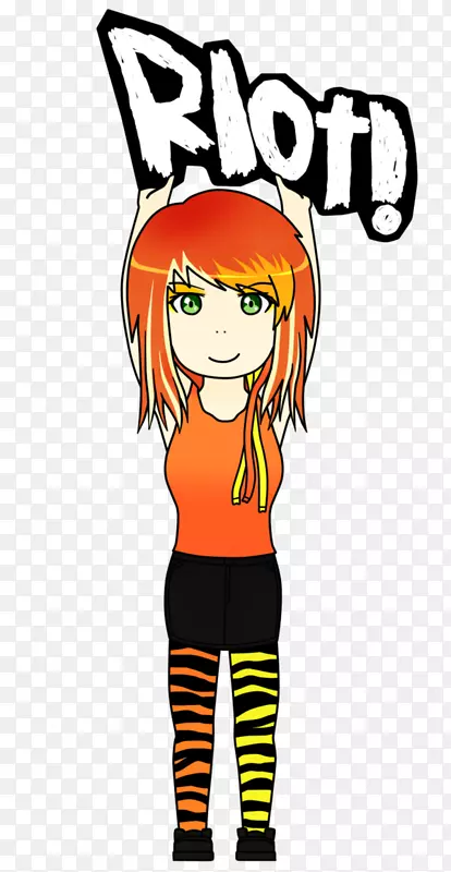 Paramore绘画悲惨事业-Hayley Williams