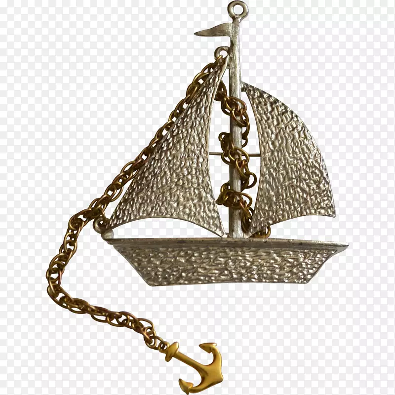 锚链船绳珠宝锚
