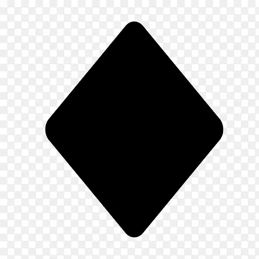 黑色钻石设备滑雪标志.几何形状