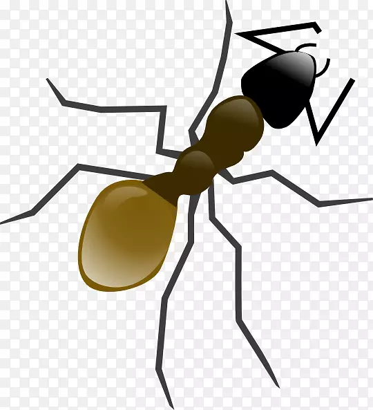 蚂蚁电脑图标剪贴画-蚂蚁