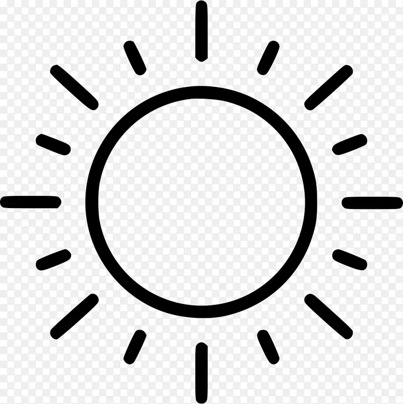 电脑图标剪辑艺术-太阳射线