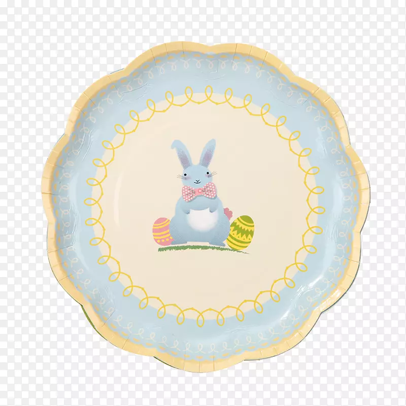 复活节兔盘餐具.餐具