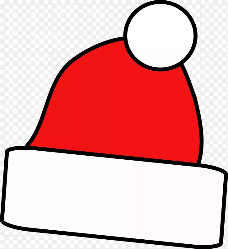 圣诞老人帽圣诞老人套装夹艺术帽