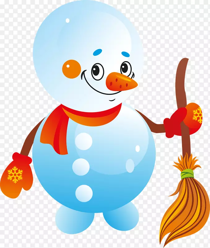 冬季生日日间剪贴簿圣诞节雪人