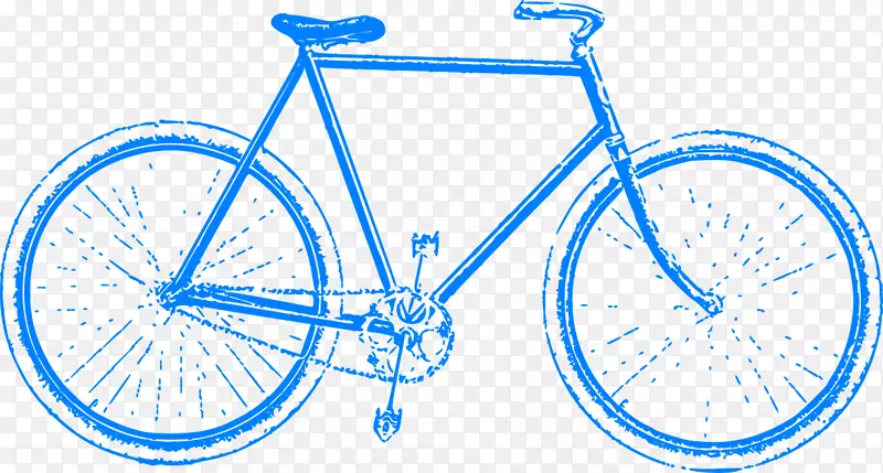 自行车便士剪贴画-自行车