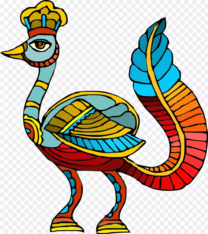 鸟色孔雀-埃及