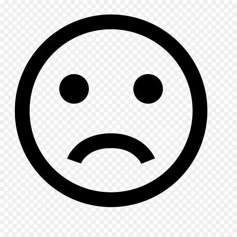 电脑图标笑脸表情悲伤