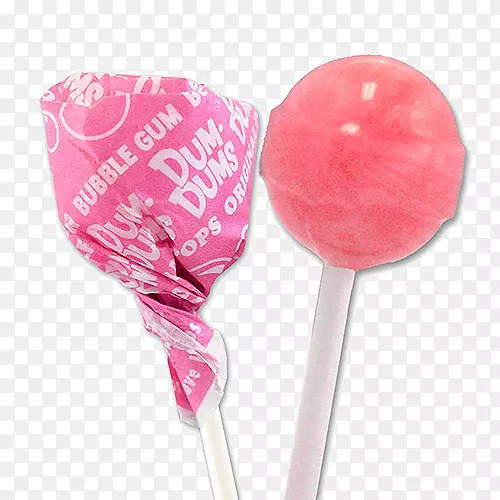 棒棒糖，棉花糖，Dums，Spangler糖果公司-粉红灯