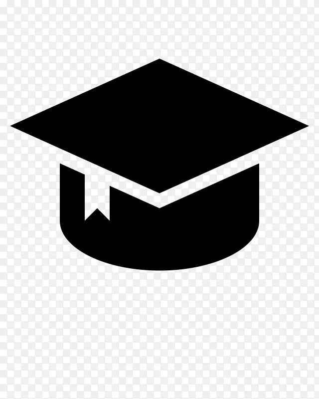 计算机图标方学术帽毕业典礼教育-毕业礼服