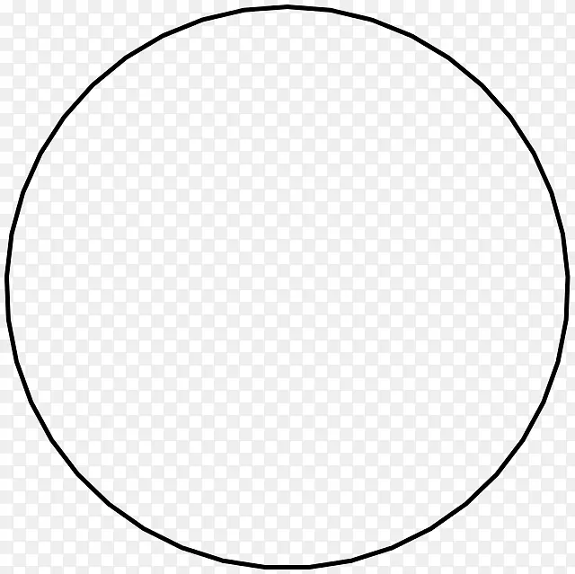圆圈电脑图标剪贴画多边形
