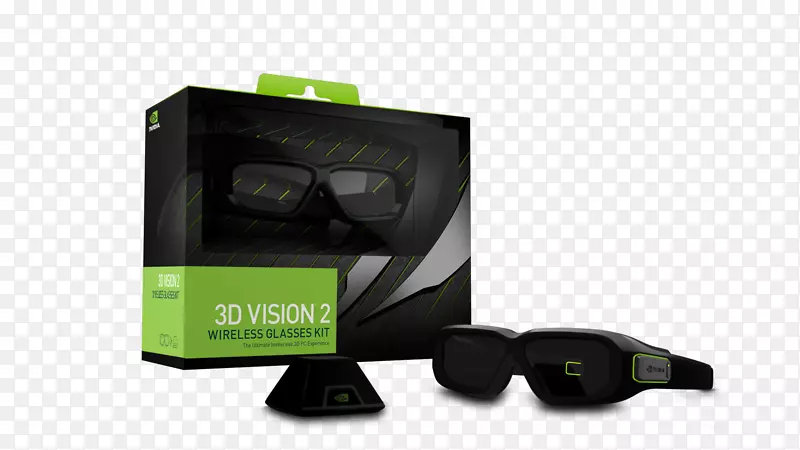 NVIDIA三维视觉显卡和视频适配器立体镜偏振3D系统-发热